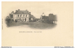 Delcampe - AXNP6-0544-61 - MOULINS-LA-MARCHE - Rue De La Gare - Moulins La Marche