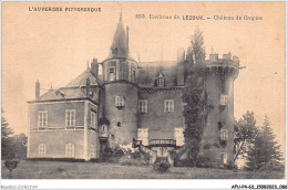 Delcampe - AFUP4-63-0324 - Environs De LEZOUX - Chateau De Croptes - Lezoux