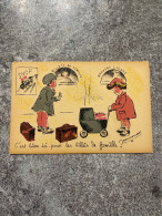 Delcampe - CPA - SNCF - HUMOUR - ILLUSTRATEUR MARTINE FLORET - Sonstige & Ohne Zuordnung