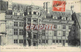 Delcampe - CPA Chateau De Blois Aile De Francois 1er Facade Sur La Cour - Blois