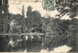 Delcampe - Paris (14)- Parc De Montsouris-Lac--CPA - Paris (14)