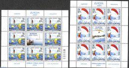 Delcampe - Serbia/Montenegro 2004 Europa 2 M/s, Mint NH, History - Sport - Europa (cept) - Sailing - Segeln