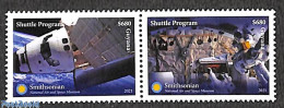 Delcampe - Guyana 2021 Shuttle Program, Smithsonian 2v [:], Mint NH, Transport - Space Exploration - Guyana (1966-...)