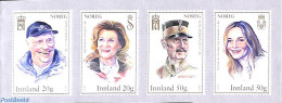 Delcampe - Norway 2022 Royal Birthdays 4v S-a, Mint NH, History - Kings & Queens (Royalty) - Neufs