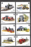 Delcampe - Jersey 2022 Tractors 8v, Mint NH, Various - Agriculture - Landwirtschaft
