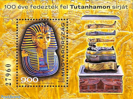 Delcampe - Hungary 2022 Tutanhamon S/s, Mint NH, History - Archaeology - Ungebraucht