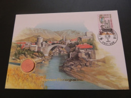 Delcampe - Bosnia Herzegovina 10 Feninga 1998 - Numis Letter 1996 - Bosnia And Herzegovina