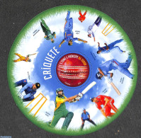 Delcampe - Sao Tome/Principe 2013 Cricket S/s, Mint NH, Sport - Cricket - Sport (other And Mixed) - Cricket