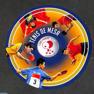 Delcampe - Sao Tome/Principe 2013 Table Tennis S/s, Mint NH, Sport - Sport (other And Mixed) - Table Tennis - Tennis De Table
