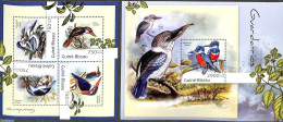 Delcampe - Guinea Bissau 2012 Kingfishers 2 S/s, Mint NH, Nature - Birds - Kingfishers - Guinea-Bissau