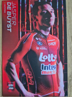 Delcampe - Card Jasper De Buyst - Team Lotto-Intermarche - 2026 - Cycling - Cyclisme - Ciclismo- Wielrennen - Radsport