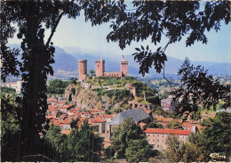 Delcampe - 9 FOIX LE CHATEAU ET LA VILLE - Foix
