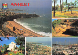 Delcampe - 64 ANGLET PLAGE ET PHARE DE BIARRITZ - Anglet