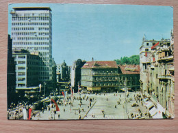 Delcampe - Kov 2-97 - ZAGREB, Croatia, La Place De La Republique - Kroatien