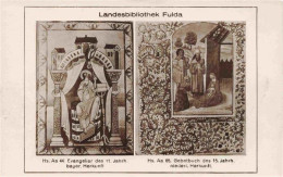 Delcampe - FULDA Hessen Evangeliar Des 11 Jhdt Bayer Herkunft Und Gebetbuch Des 15 Jhdt Nie - Fulda