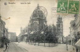 Delcampe - CPA Bruxelles Eglise Ste Marie - Monumenti, Edifici
