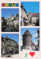 Delcampe - 21 SEMUR EN AUXOIS VUE DE LA VILLE - Semur
