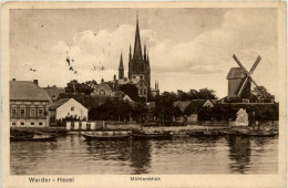 Delcampe - Werder Havel - Mühlenblick - Werder