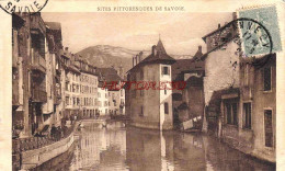 Delcampe - CPA ANNECY - LES VIEILLES PRISONS ET LES CANAUX - Annecy