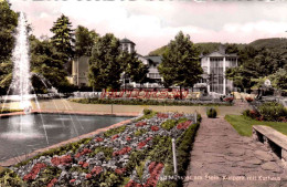 Delcampe - CPSM BAD MUNSTER - KURPARK MIT KURHAUS - Munster