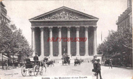 Delcampe - CPA PARIS - LA MADELEINE ET RUE ROYALE - Autres Monuments, édifices