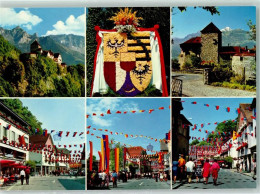Delcampe - 9490 Vaduz - Schloss Wimpel Wappen - 10283341 - Liechtenstein