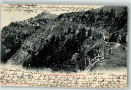 Delcampe - 6354 Vitznau 1905 - Rigibahn Staffel Kulm Hotel - 39704314 - Vitznau