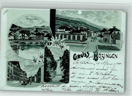 Delcampe - 2500 Bözingen BOAKC Schüssbrücke Lithographie / Mondschein - 13700206 - Bienne