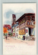 Delcampe - 3800 Interlaken Künstlerkarte 1902 Unterseen Sign - 13112723 - Interlaken