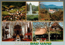 Delcampe - Bad Gams Steiermark AT Panorama Luftbild Sommerfrische Heilquellen Wasserspiele - Altri & Non Classificati