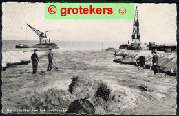 Delcampe - HARDERWIJK Zuiderzeewerken Opspuiten Zandlichaam Ca 1955 ? - Harderwijk
