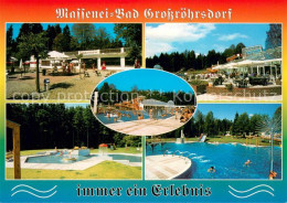 Delcampe - Grossroehrsdorf Sachsen Massenei Bad Details - Grossröhrsdorf