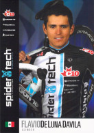 Delcampe - Cyclisme, Flavio De Luna Davila - Radsport