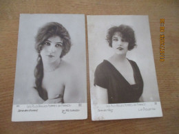 Delcampe - LES PLUS BELLES FEMMES DE FRANCE LOT DE 3 CPA - Frauen