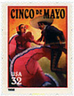 Delcampe - 52737 MNH ESTADOS UNIDOS 1998 FIESTA DEL CINCO DE MAYO - Danse