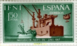 Delcampe - 184648 MNH IFNI 1967 INSTALACIONES PORTUARIAS - Ifni