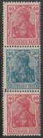 Delcampe - Germania 1921, Combinatie S 22a, Postfrisch/MNH - Booklets & Se-tenant