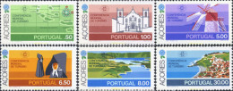 Delcampe - 126397 MNH AZORES 1980 CONFERENCIA MUNDIAL DE TURISMO EN AZORES - Mühlen