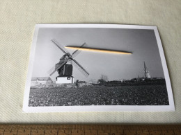 Delcampe - Originele Foto Van De Molen Te Hondshoote  In 1975 !! - Hondshoote