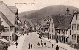 Delcampe - SCHRAMBERG : HAUPTSTRASSE [ TURNVEREIN-FLAGGENPARADE / TURNVEREIN FLAG PARADE ] - 1906 (ar356) - Schramberg