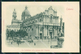Delcampe - Catania Città Cattedrale Fontana Elefante Stengel 23702 Cartolina RB6697 - Catania