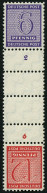 Delcampe - WEST-SACHSEN SK Zd 6 , 1945, Versuchszähnung 6 + Z + Z + 12, Pracht, Mi. 60.- - Sonstige & Ohne Zuordnung