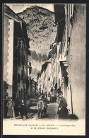 Delcampe - CPA Briancon, La Grande Rue Et La Grande Gargouille - Briancon