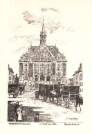 Delcampe - CPM - VOUZIERS - L'Hôtel De Ville - Illustration Yves DUCOURTIOUX - Edition De L'Artiste - Vouziers