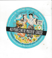 Delcampe - Fromage  Le Vent D'Anjou - Kaas