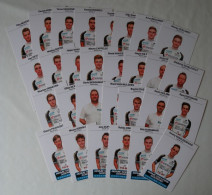 Delcampe - CYCLISME: CYCLISTE : EQUIPE AMATEURE BELGE HOME SOLUTION EXPARZA 2019 COMPLETE - Radsport