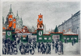 Delcampe - NOEL BERLIN 1936 German Empire, NSDAP, PROPAGANDA  3 Reich, Allemagne Deutschland - Weltkrieg 1939-45