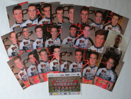 Delcampe - CYCLISME: CYCLISTE : EQUIPE AMATEURE BELGE HOME SOLUTION 2013 COMPLETE - Radsport