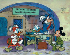 Delcampe - 360155 MNH SAN VICENTE 1990 LONDON 90. EXPOSICION FILATELICA INTERNACIONAL - Disney