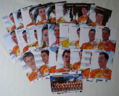 Delcampe - CYCLISME: CYCLISTE : EQUIPE AMATEURE BELGE OVYTA EIJSSEN ACROG  2012 COMPLETE - Radsport